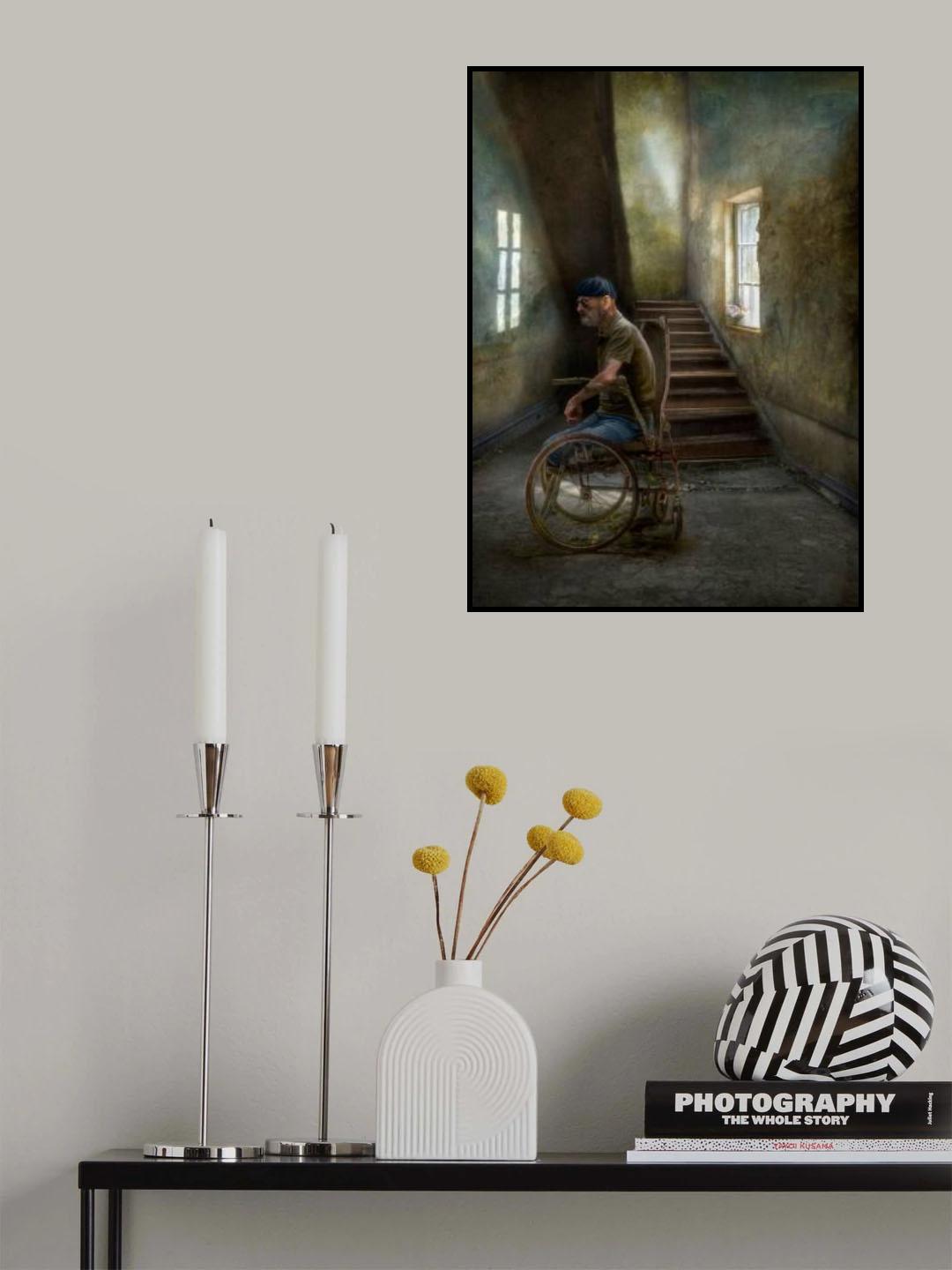 '...trapped in a world that I never made...' Poster och Canvastavla