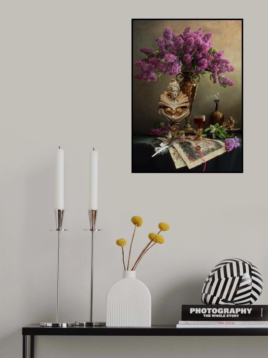 Still life with flowers Poster och Canvastavla
