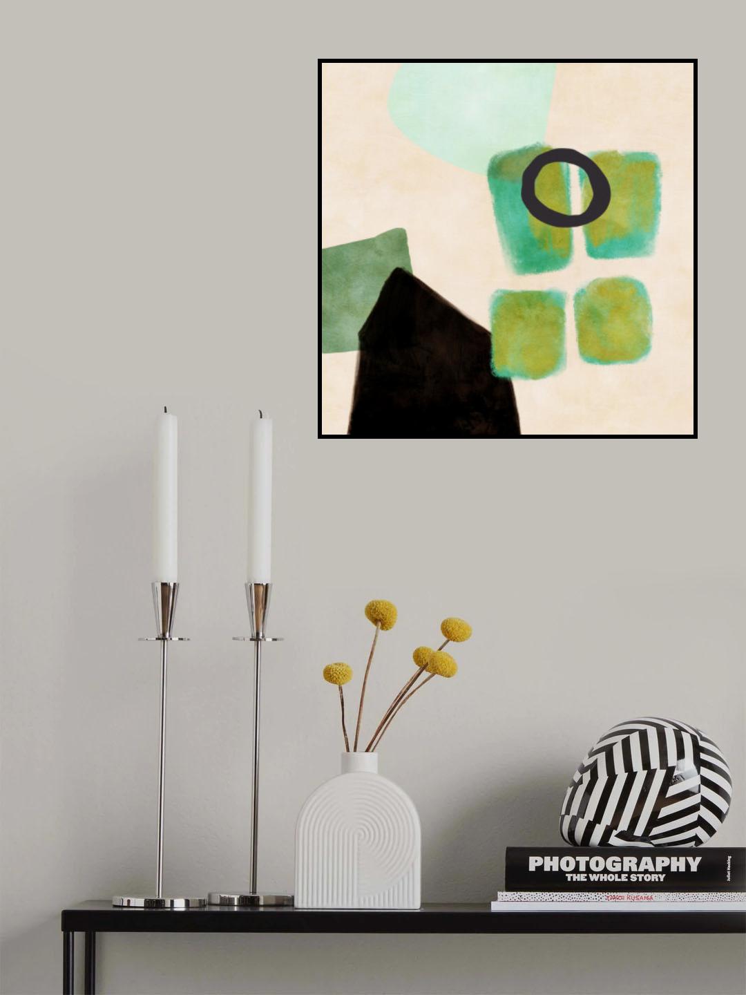 Organic Painted 11 10600px 14. Dezember 2020 11.15 Kopie Poster och Canvastavla