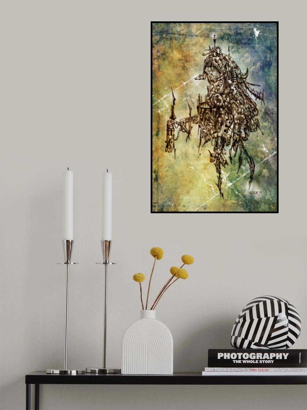 Alien odl fashion Poster och Canvastavla