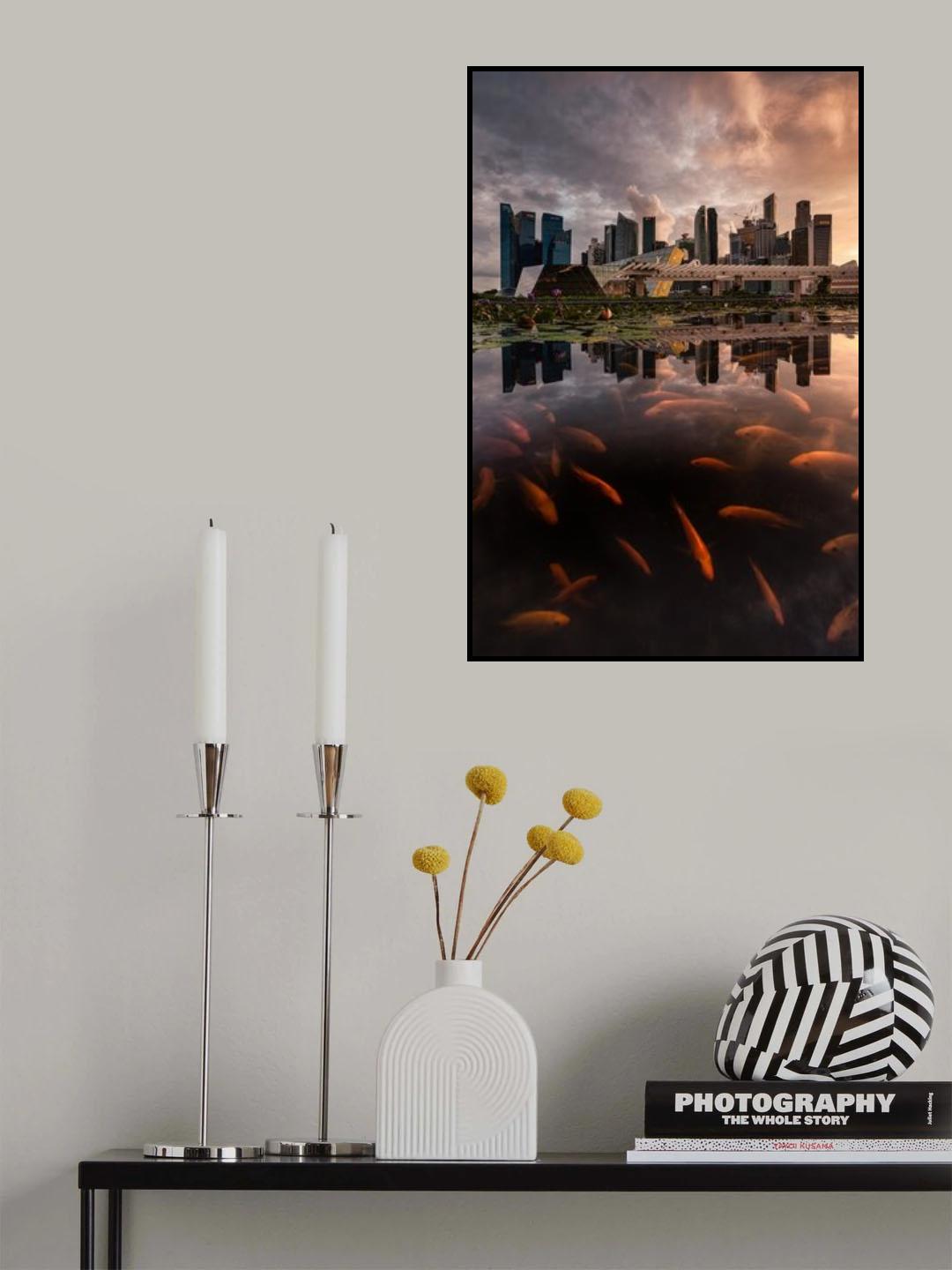 City Habitat Poster och Canvastavla