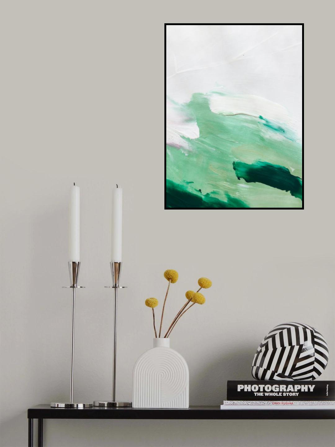 Abstract 21 Poster och Canvastavla