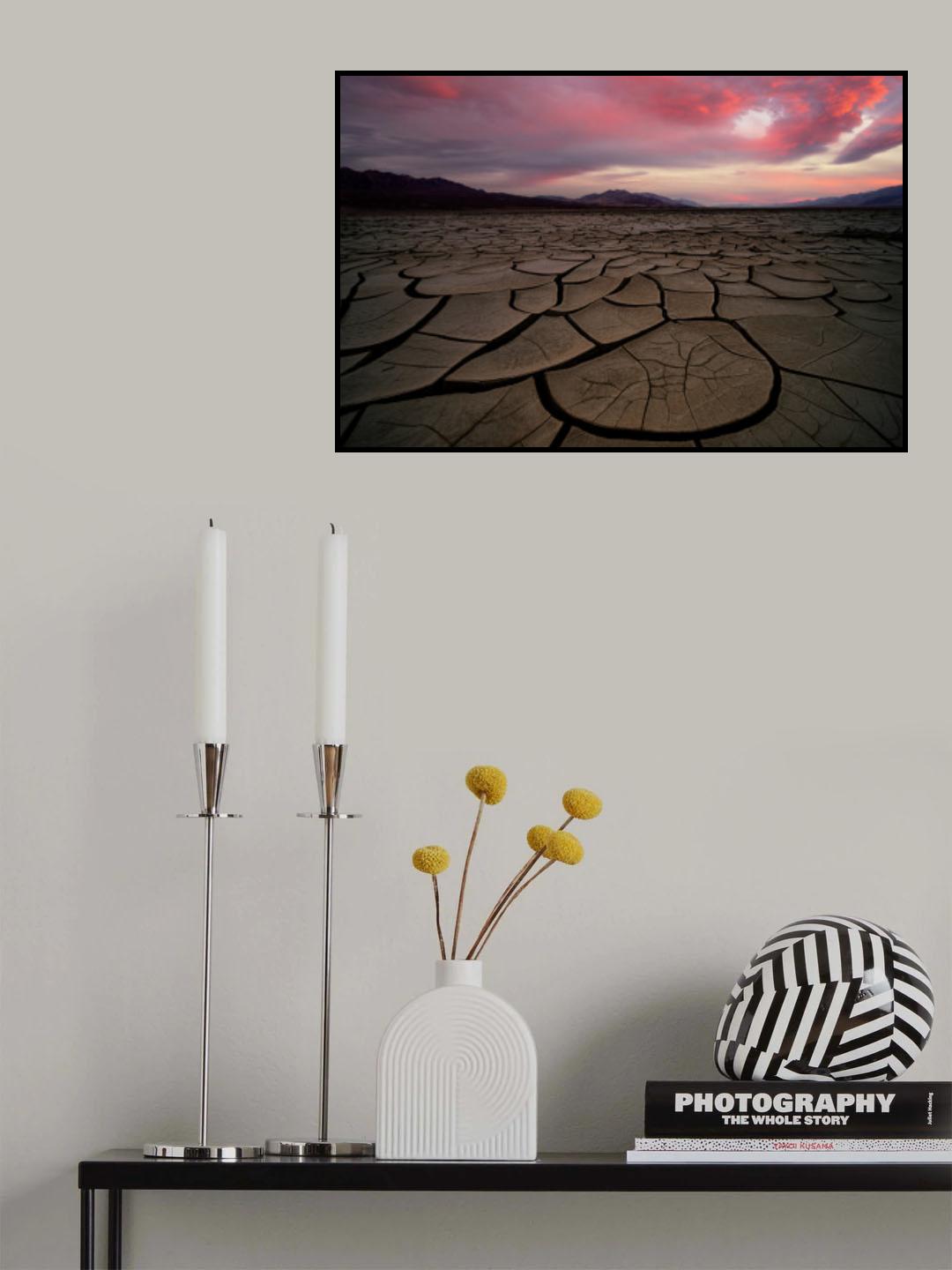 Dryland Twilight Poster och Canvastavla
