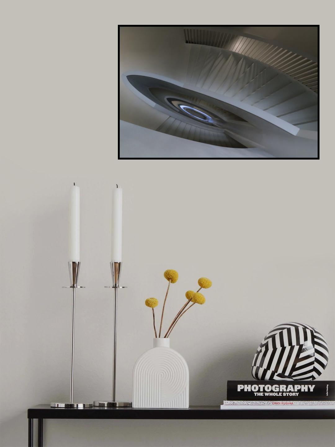 Stairs over transverse Poster och Canvastavla