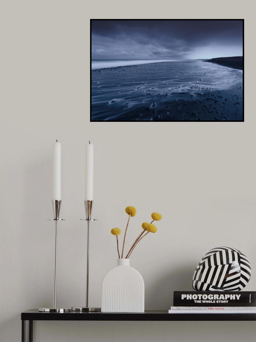 Blue emotion Poster och Canvastavla