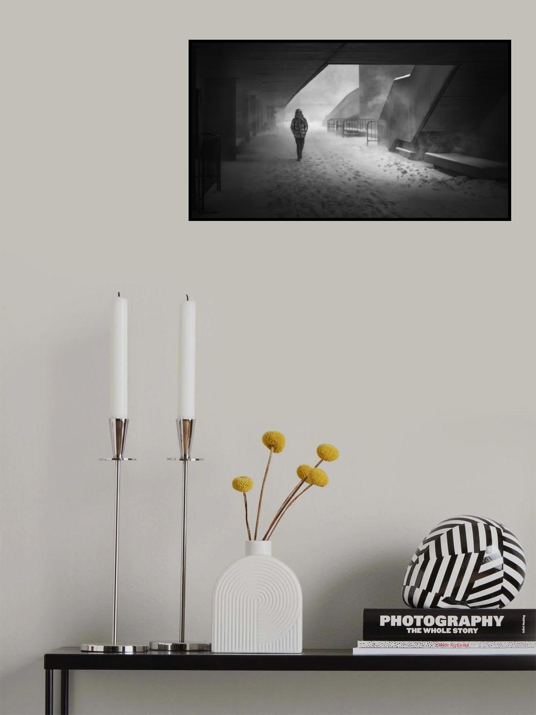 Snow storm Poster och Canvastavla