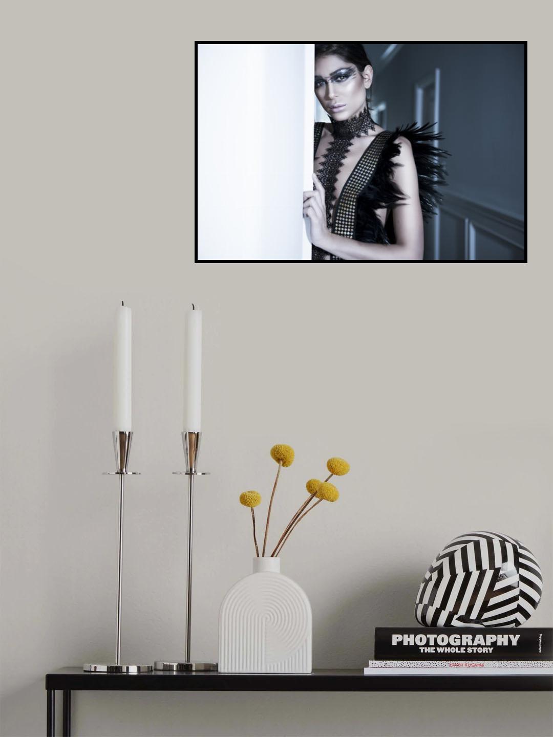 Dark Beauty Poster och Canvastavla