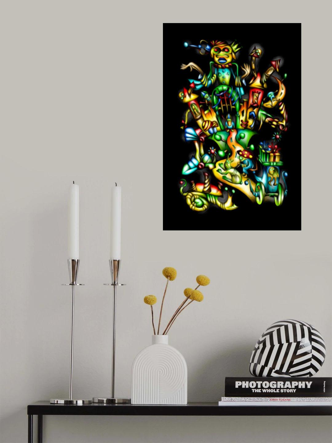Mushroom cabbie 2 - ugly princess Poster och Canvastavla