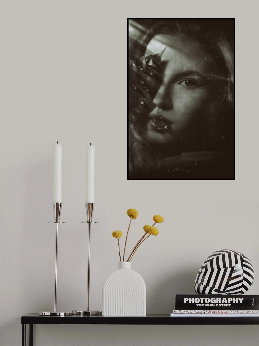 Morning flirt Poster och Canvastavla