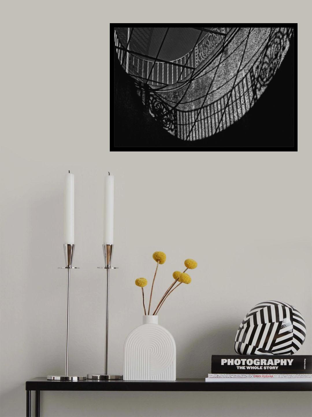 Sunny shadow projection Poster och Canvastavla