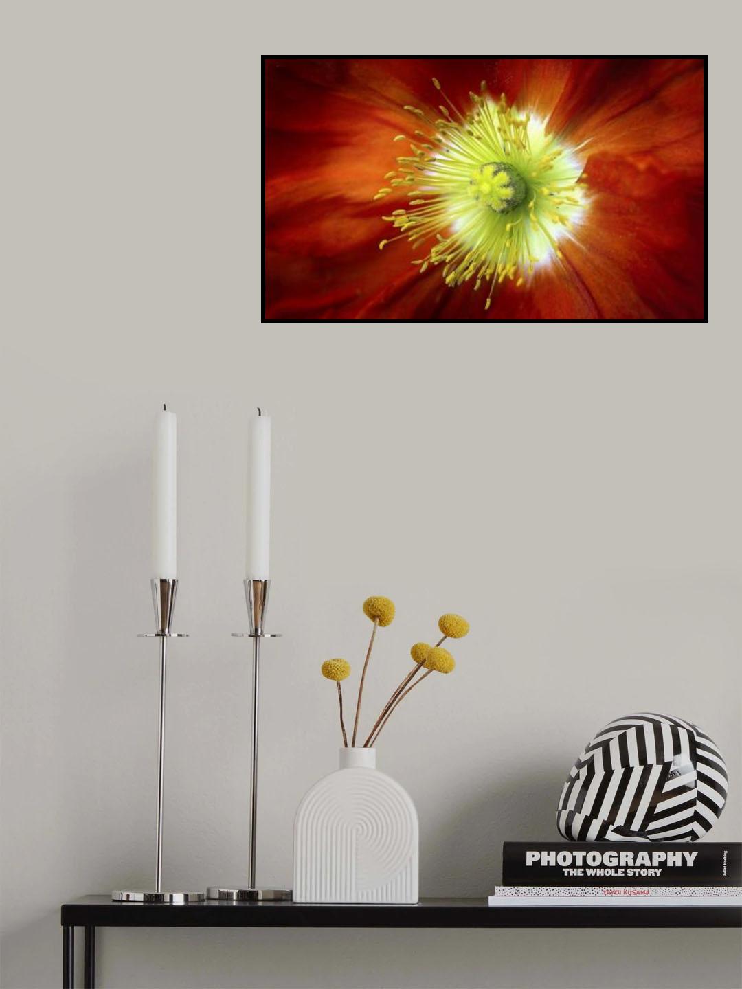 golden heart Poster och Canvastavla