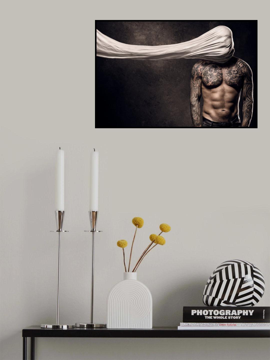 The Scream Poster och Canvastavla