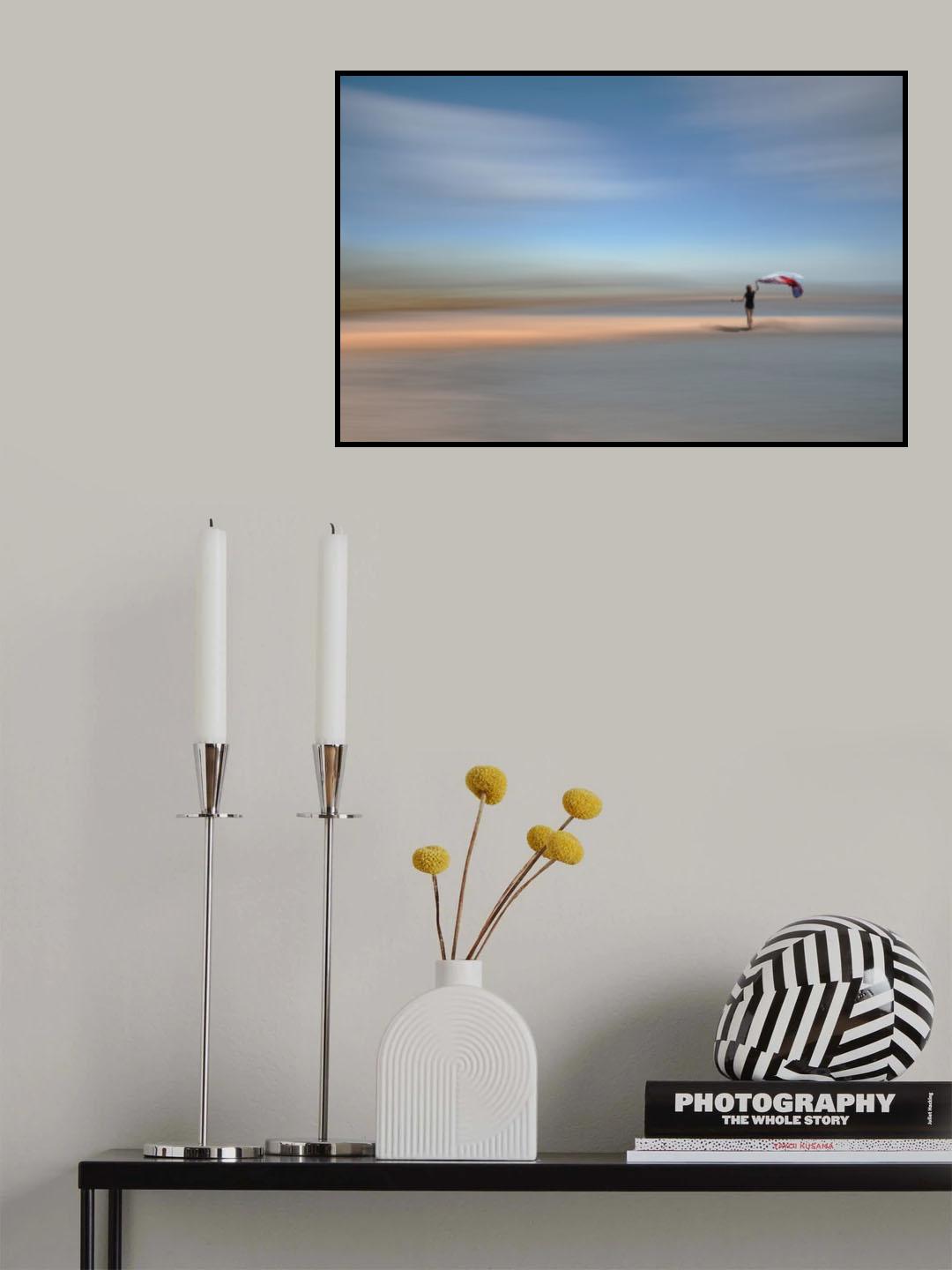 Late Afternoon at the Beach Poster och Canvastavla
