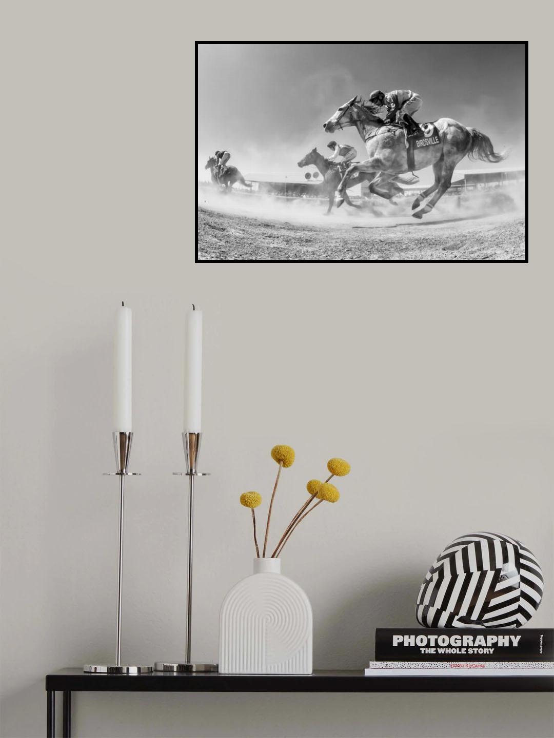 Birdsville through the dust Poster och Canvastavla