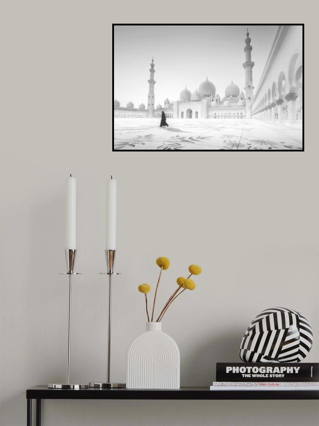 Sheikh Zayed Mosque Poster och Canvastavla