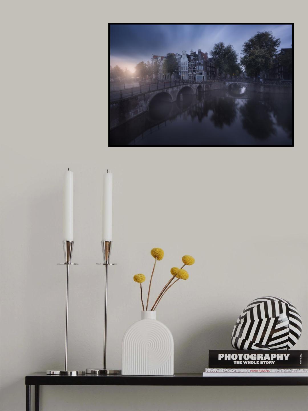 Amsterdam Morning II Poster och Canvastavla
