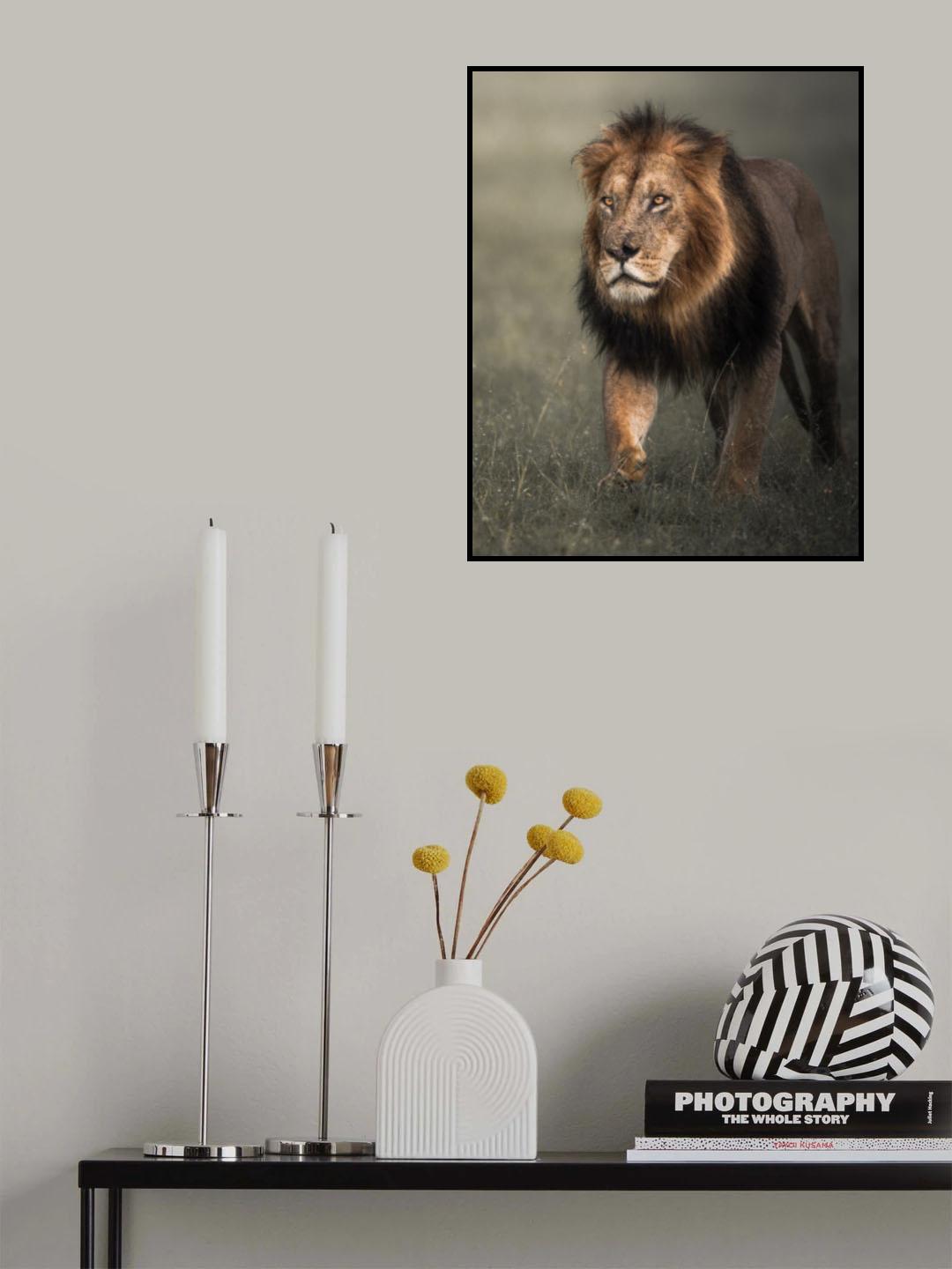 The King Poster och Canvastavla