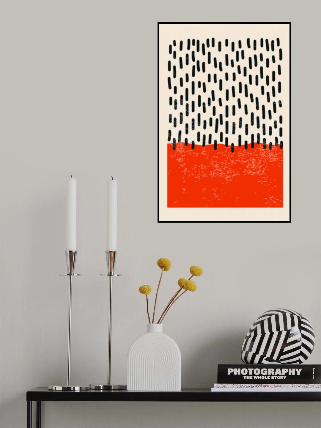 Minimal Abstract Set #4 Poster och Canvastavla