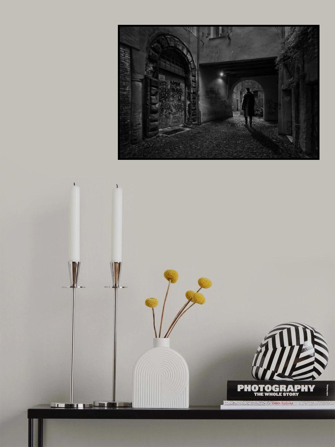 Dark corners of Rome Poster och Canvastavla