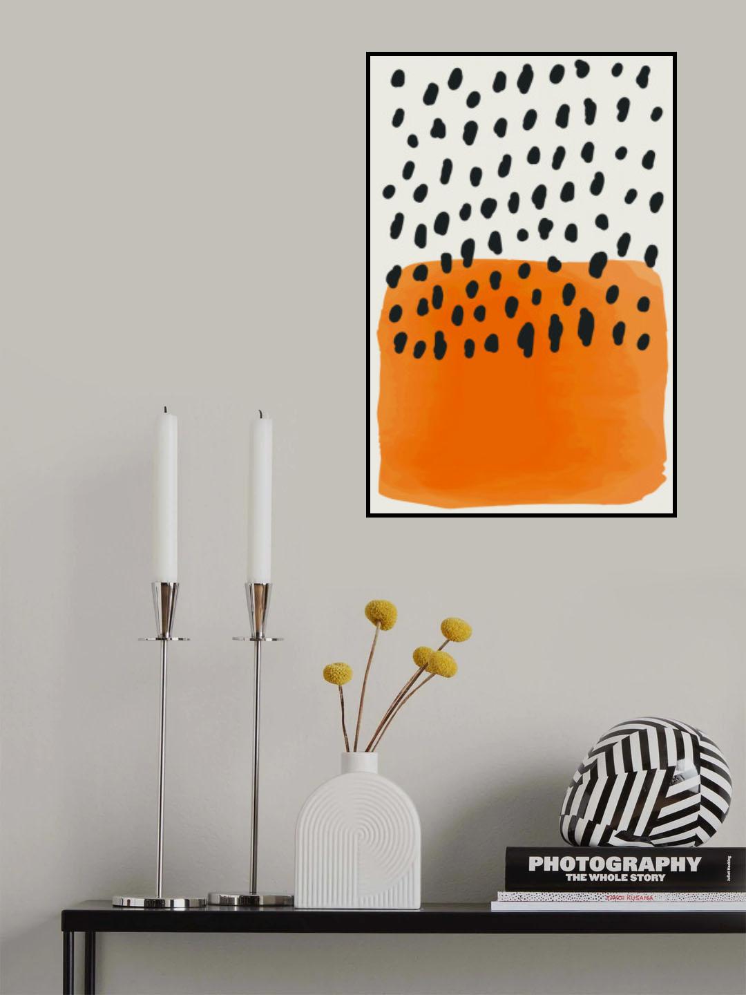 Minimal Watercolor Shapes #1 Poster och Canvastavla