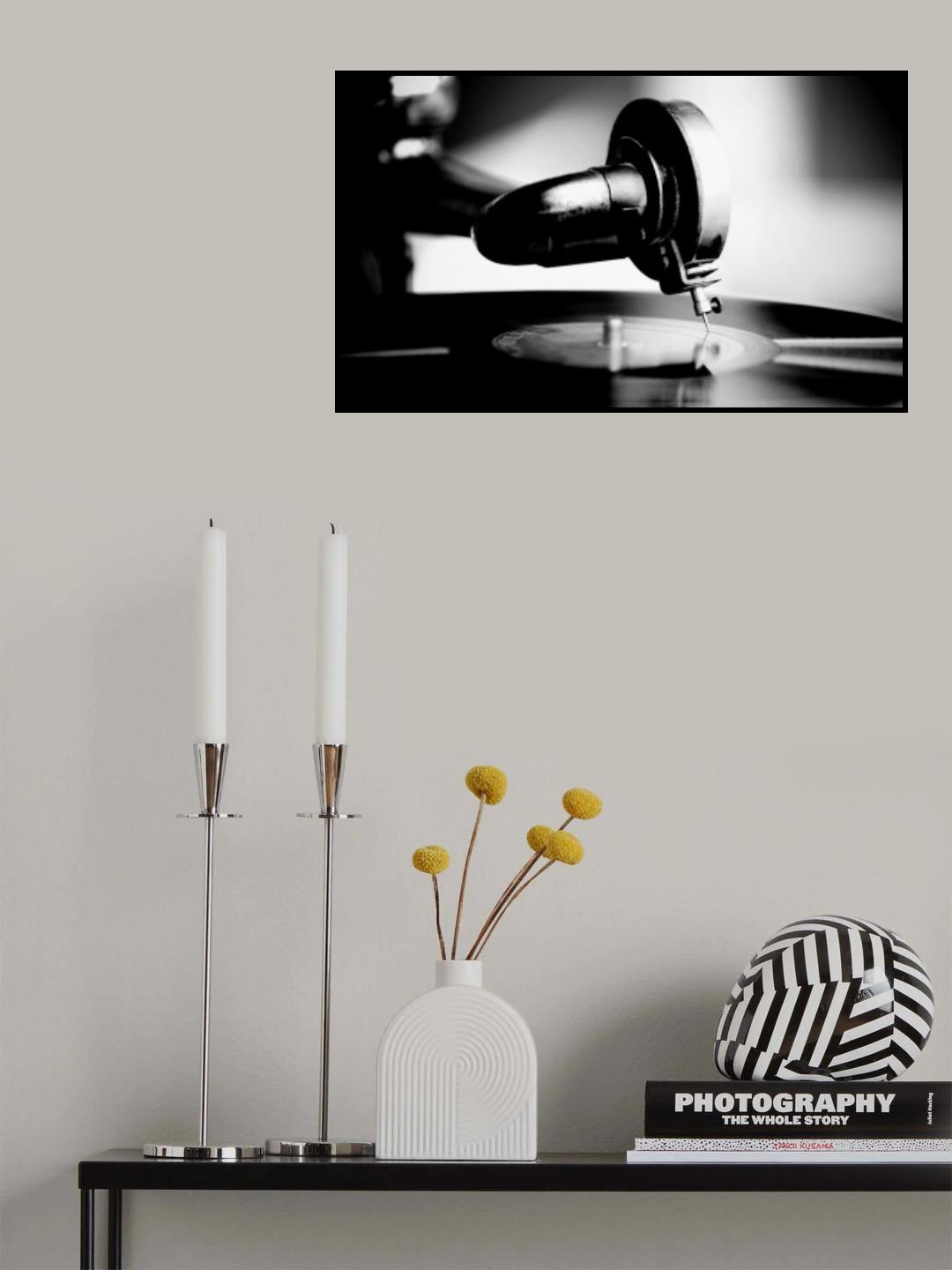 The record player Poster och Canvastavla