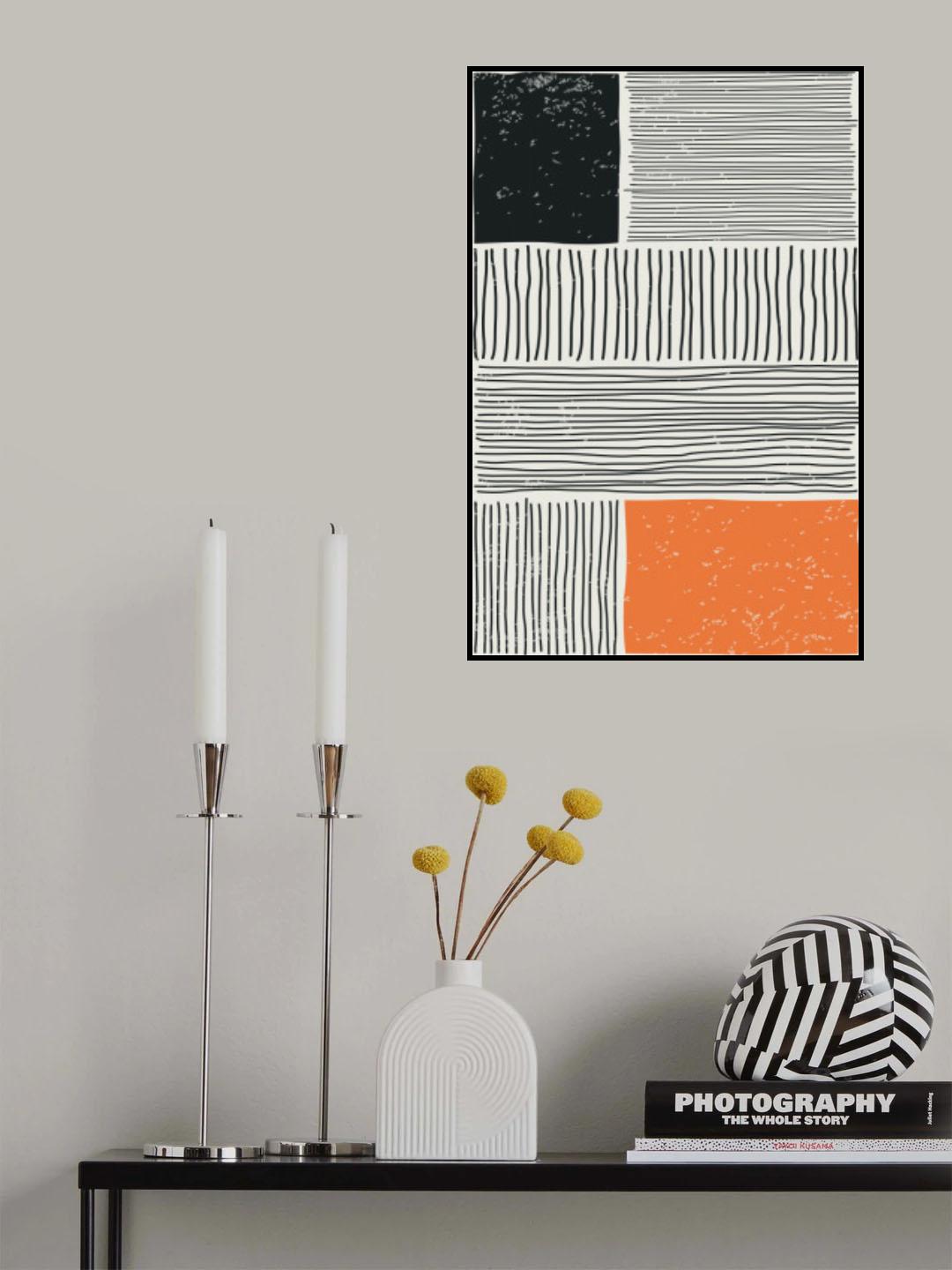 Subtle Line Series #3 Poster och Canvastavla