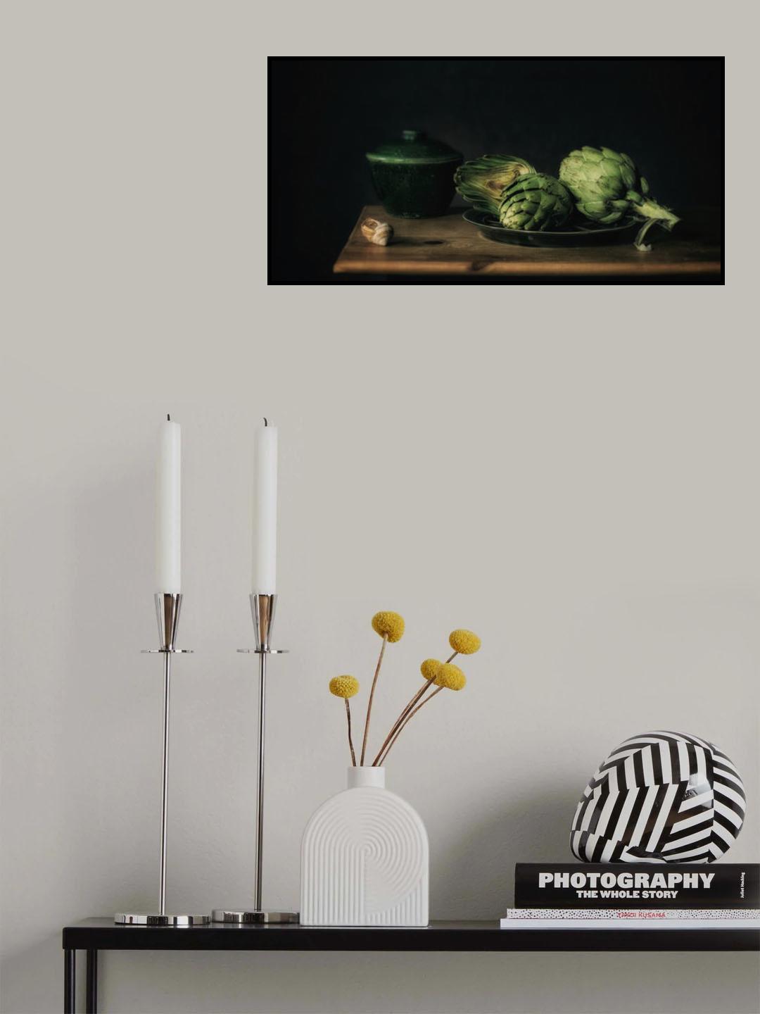 Still life Artichoke Poster och Canvastavla