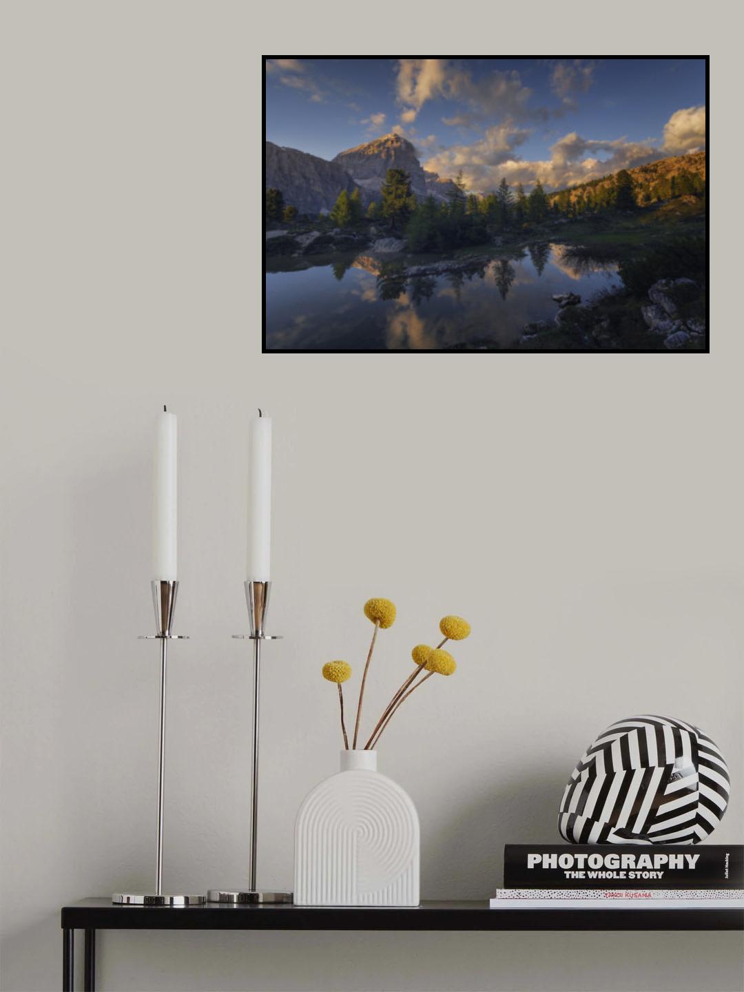 Lake reflections Poster och Canvastavla