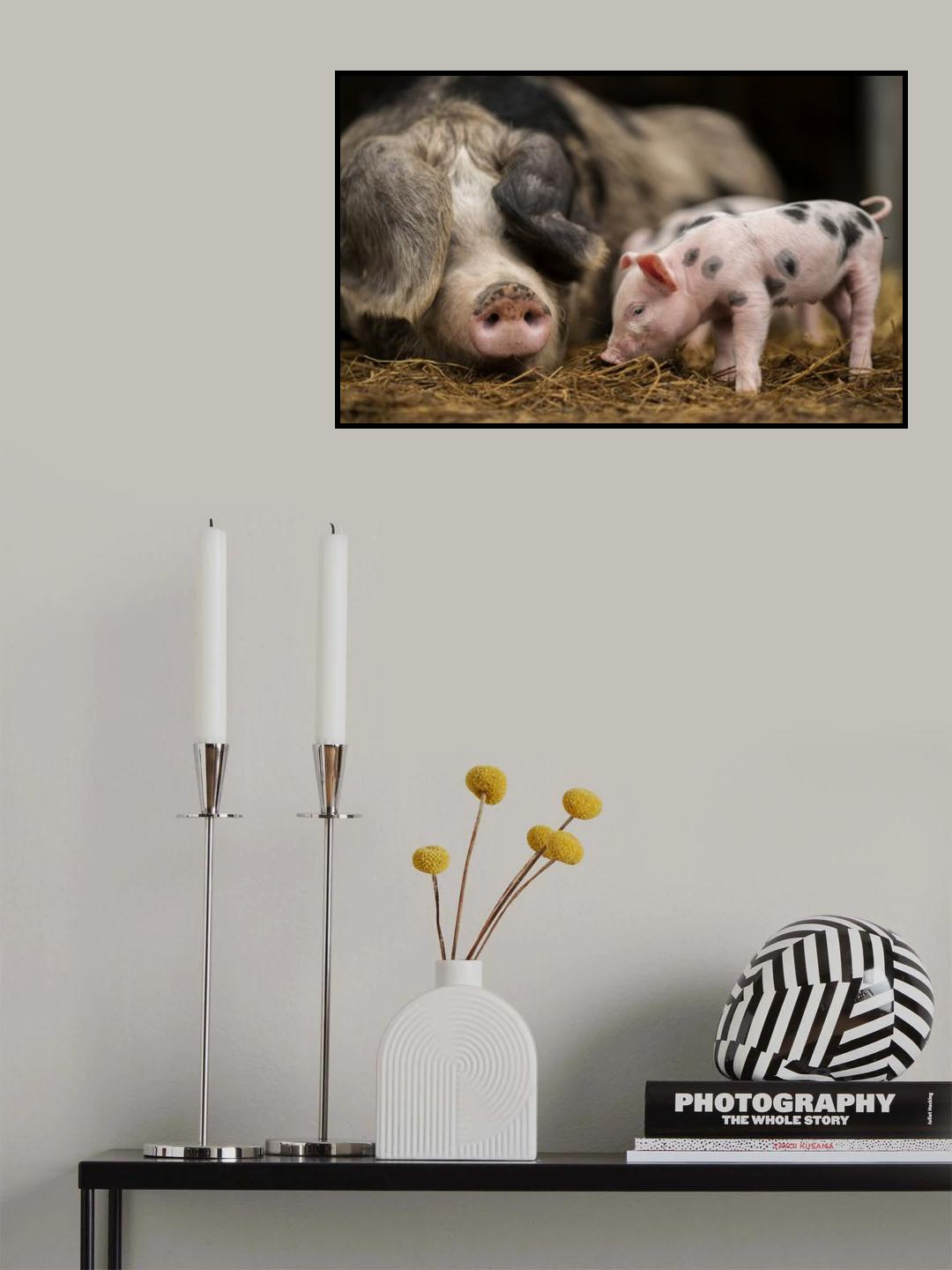 'Be home for dinner, children' Poster och Canvastavla