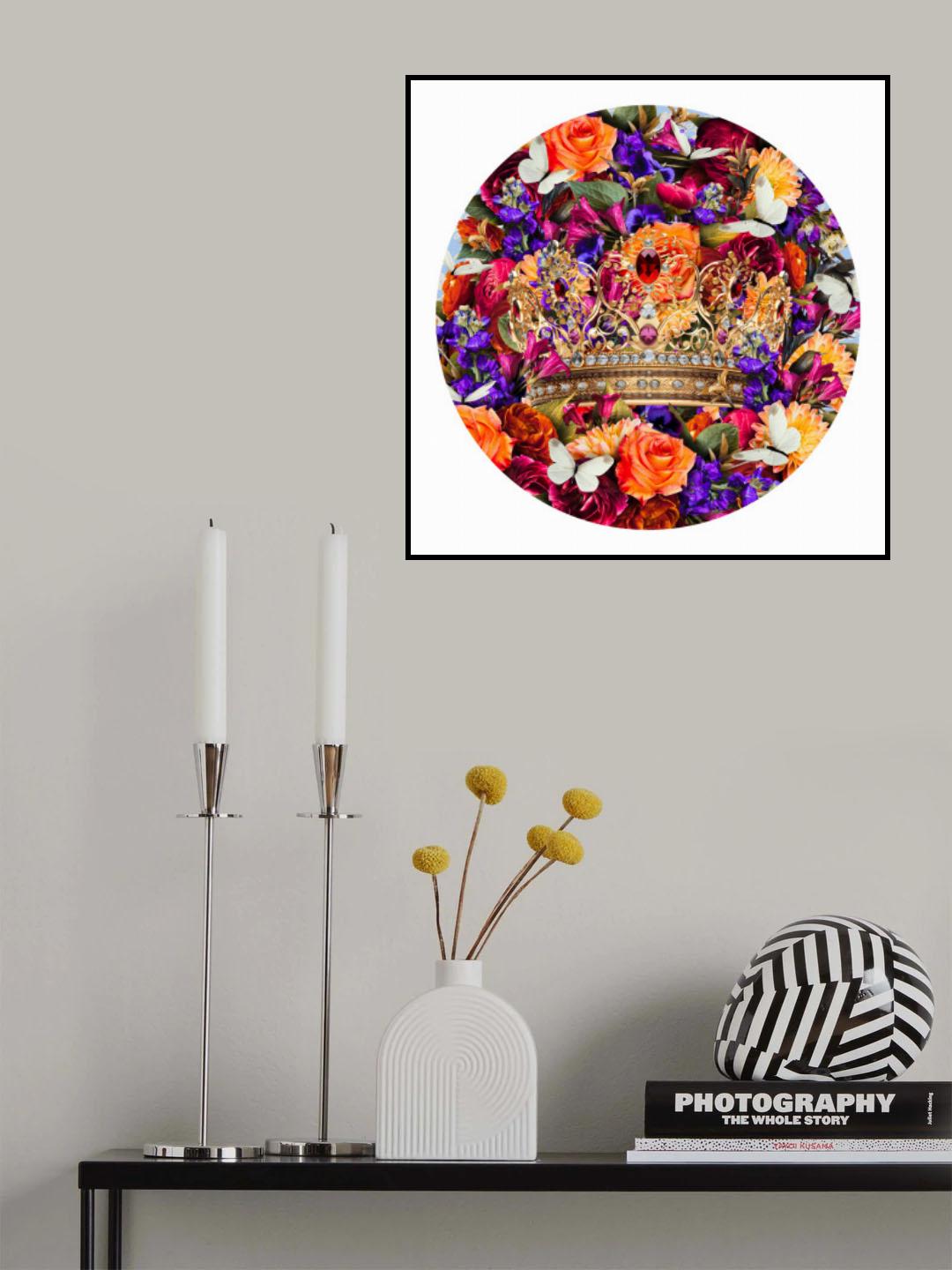 Destiny Blooms & Crown Poster och Canvastavla