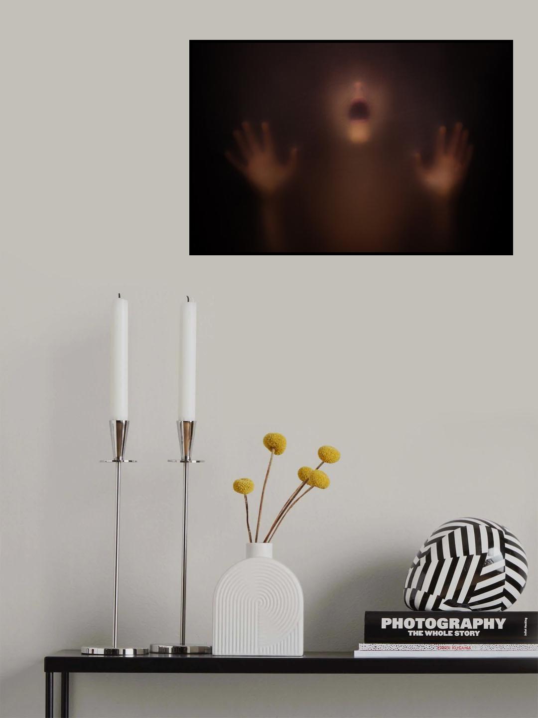 The silent scream Poster och Canvastavla