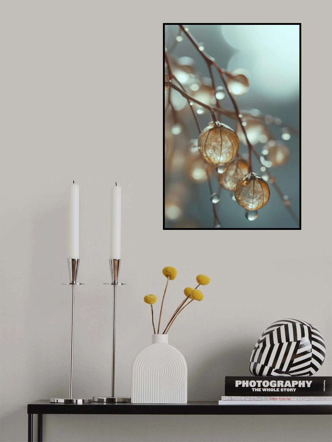 Tiny Glass Berries No 2 Poster och Canvastavla