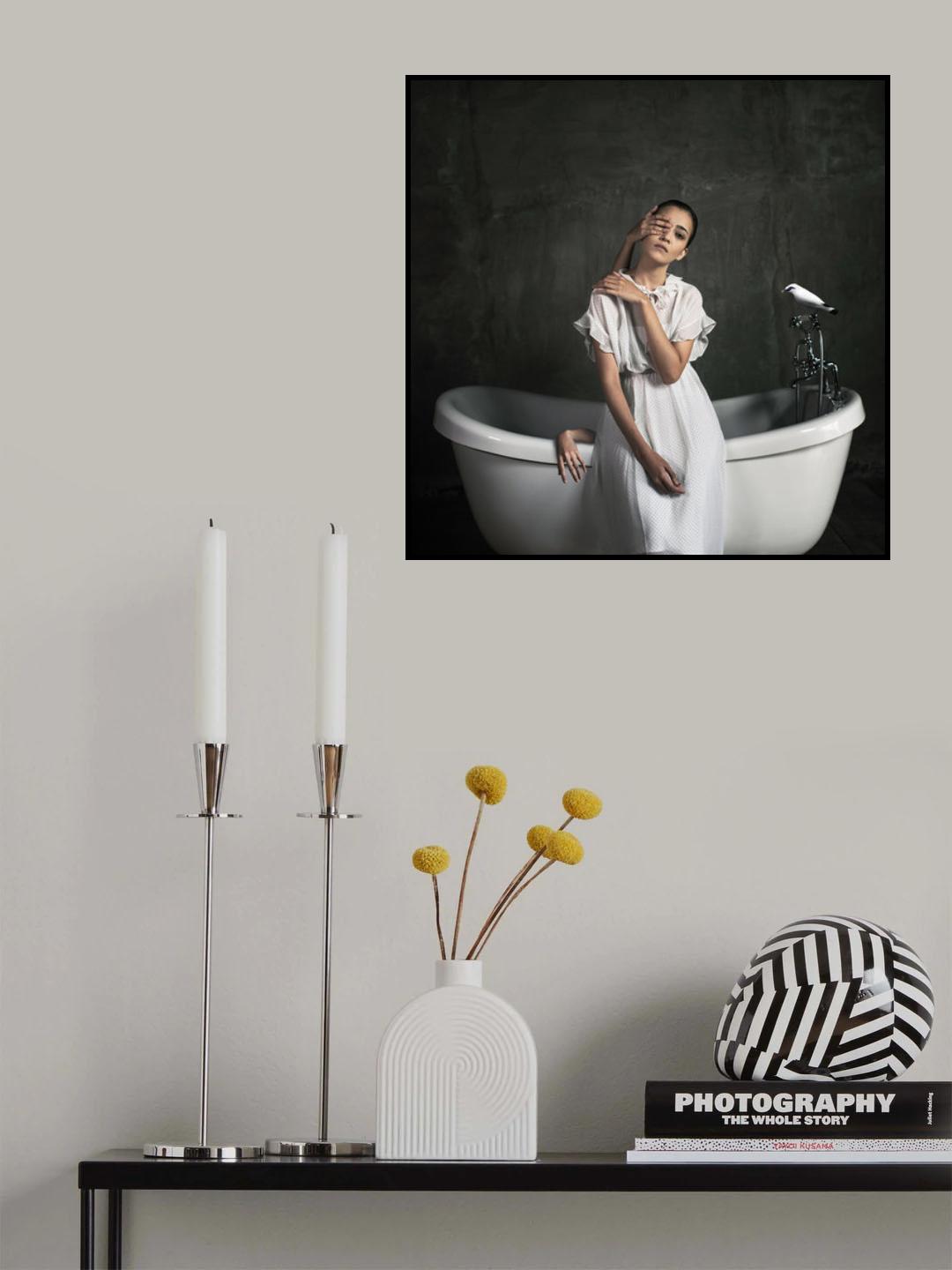 Bathroom Stories III Poster och Canvastavla