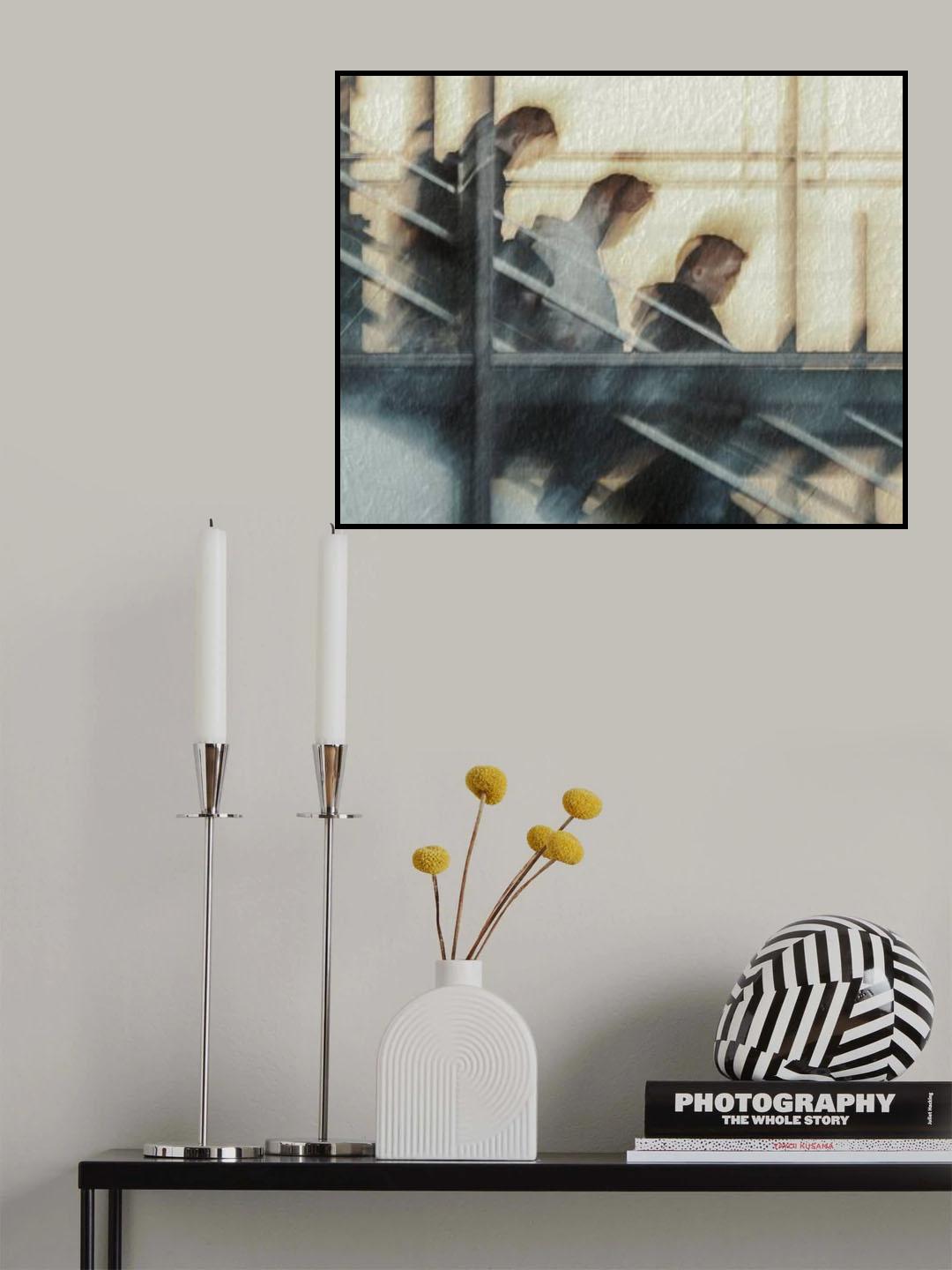 GROUP OFTHREE FRIENDS Poster och Canvastavla