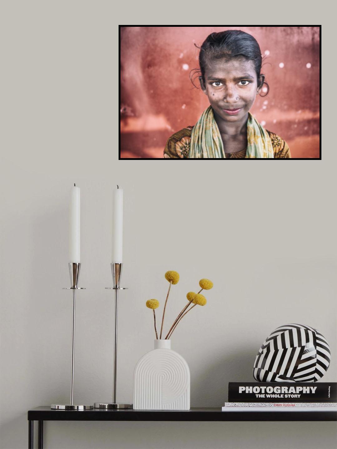 The girl from Manu tribe II Poster och Canvastavla