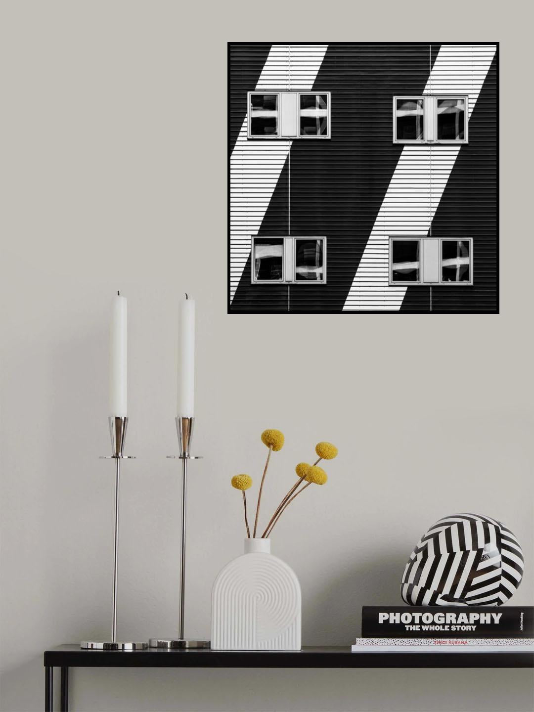 Lines and reflections Poster och Canvastavla