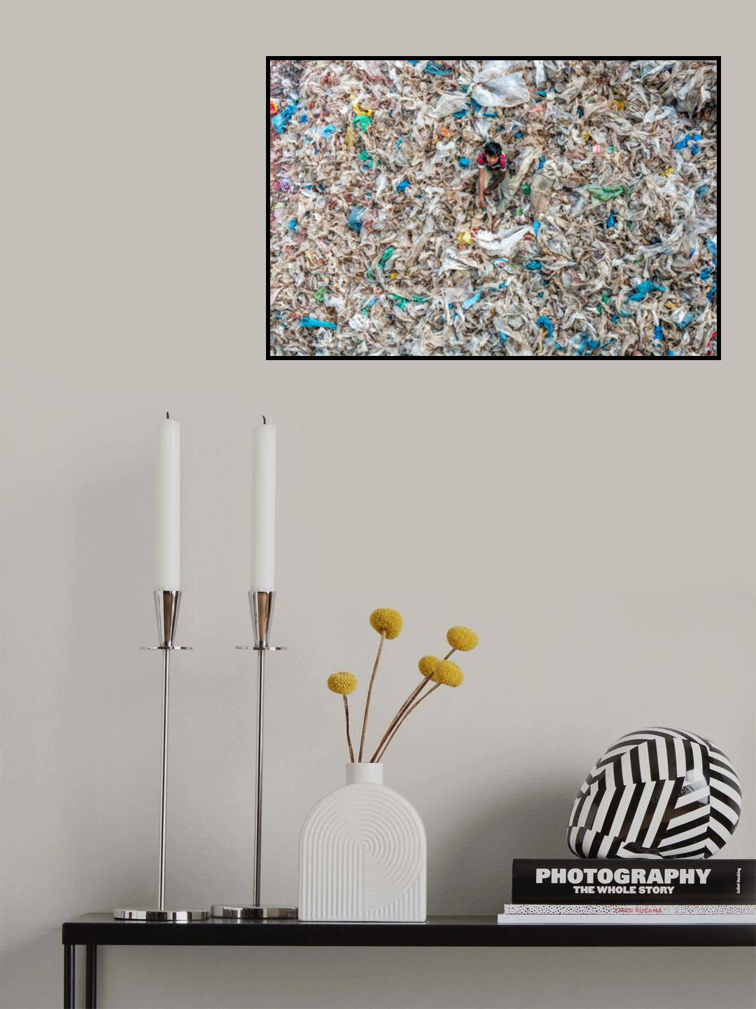 Life in garbage Poster och Canvastavla