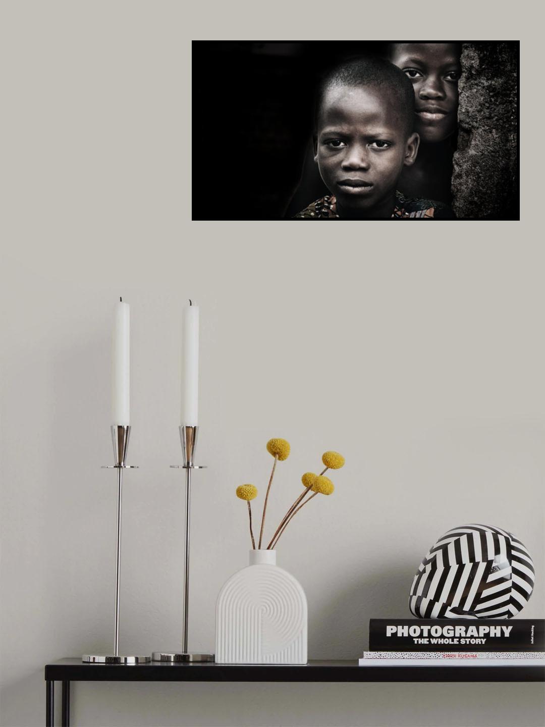 challenging gazes Poster och Canvastavla