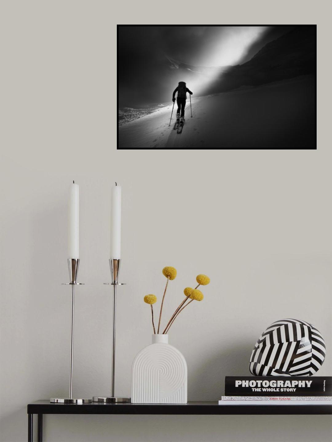 Majestic lightshow Poster och Canvastavla