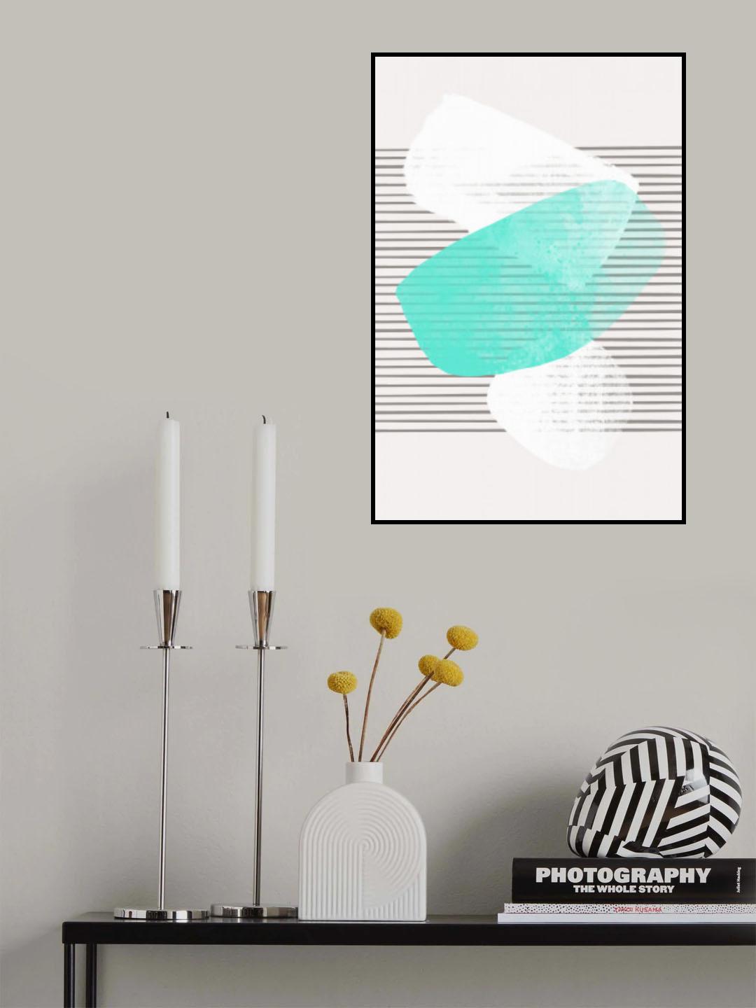 Watercolor Abstract #1 Poster och Canvastavla