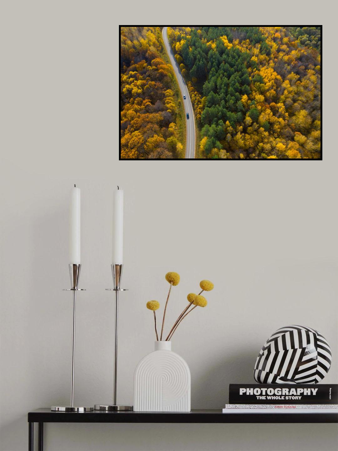 Bright moments of autumn Poster och Canvastavla