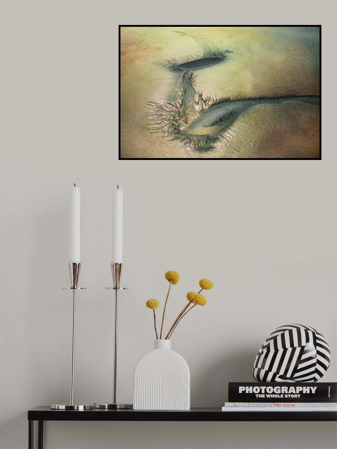 Sand pattern Poster och Canvastavla