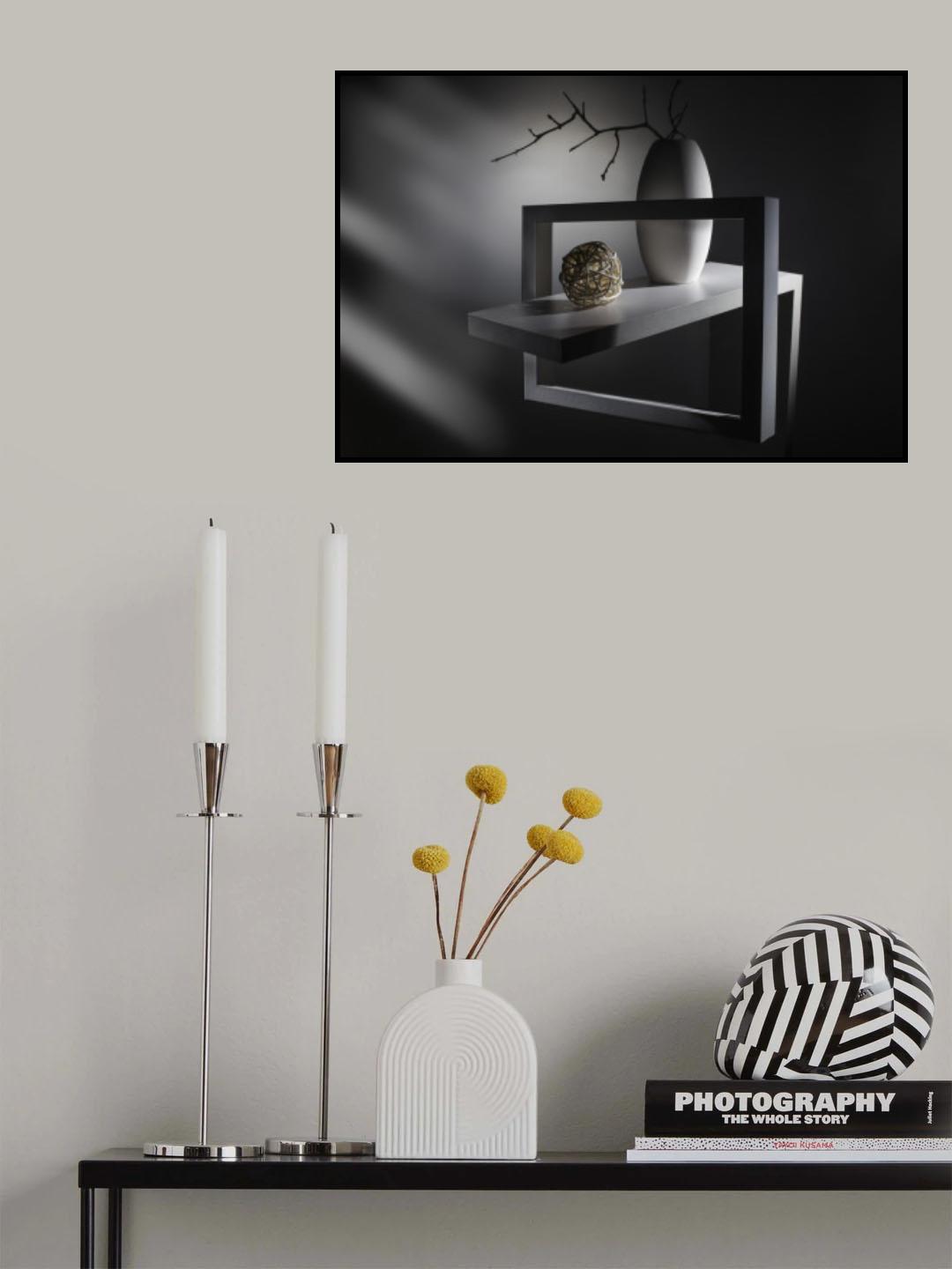 "Composition with elements of constructivism" Poster och Canvastavla