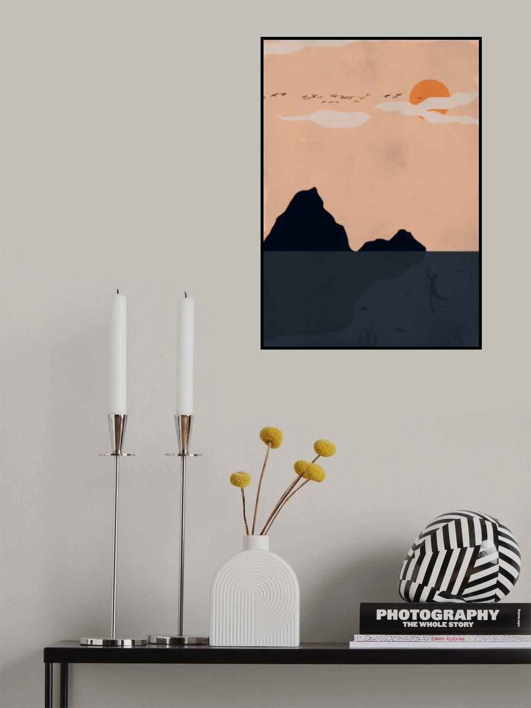 Deep dive Poster och Canvastavla