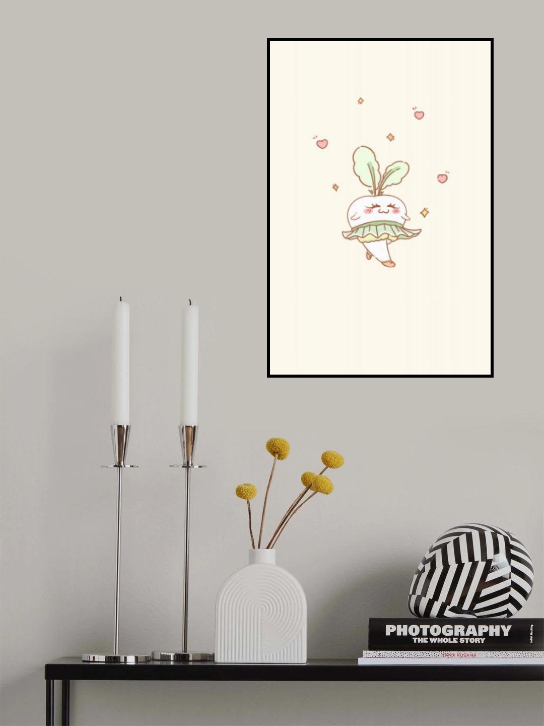 Ballet Radish Poster och Canvastavla