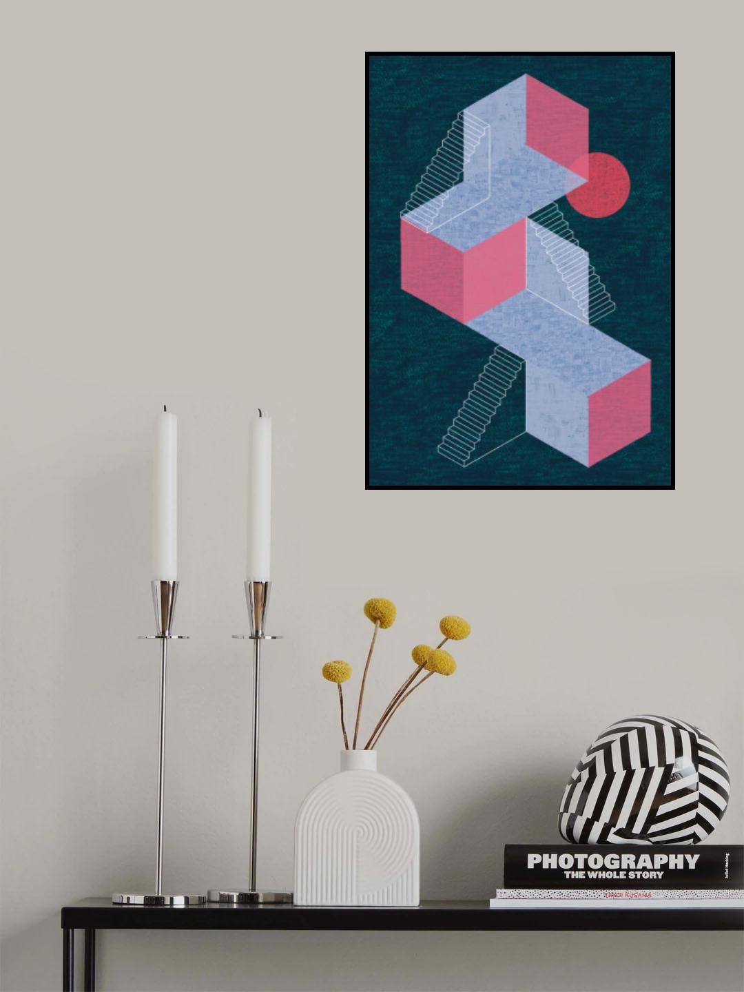 Floating City I Poster och Canvastavla
