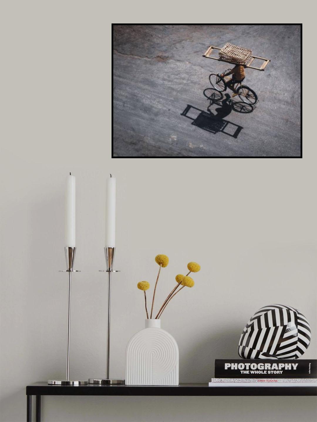 bread bike Poster och Canvastavla