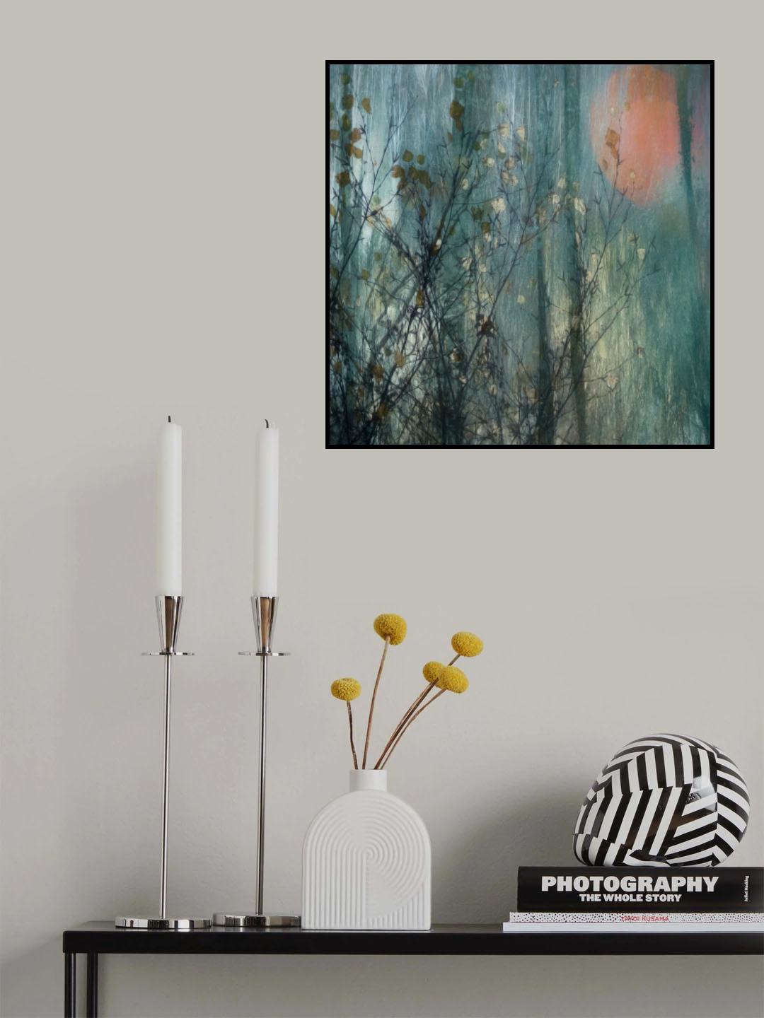 Full moon Poster och Canvastavla