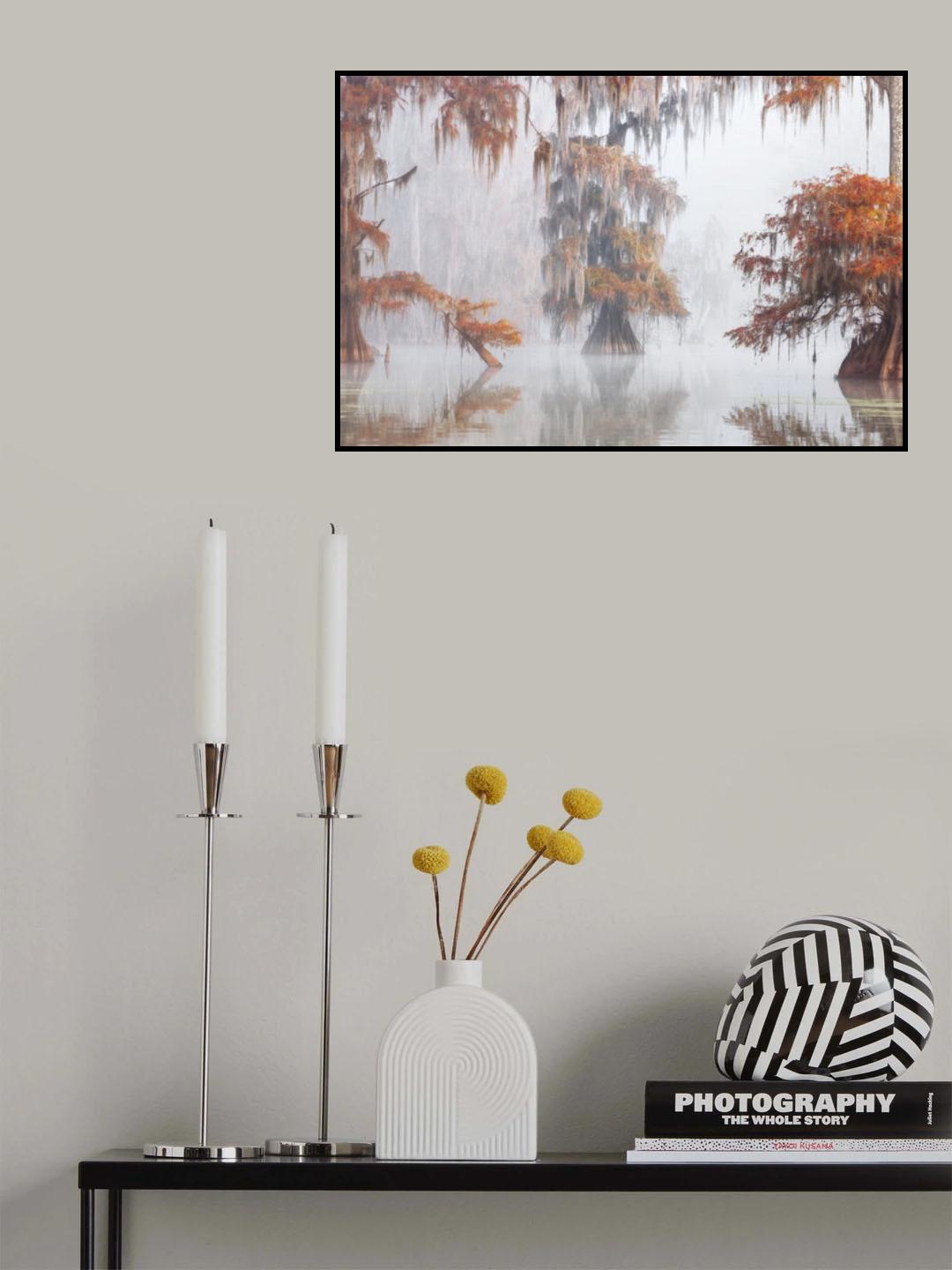 Mysty Bayou Poster och Canvastavla
