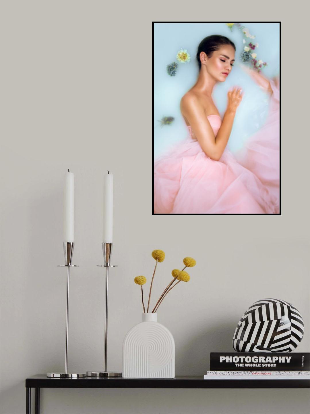 Milk Bath Poster och Canvastavla